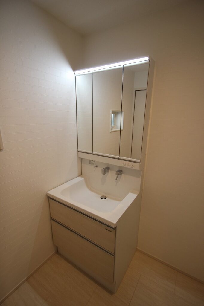 洗面室　標準仕様施工イメージ