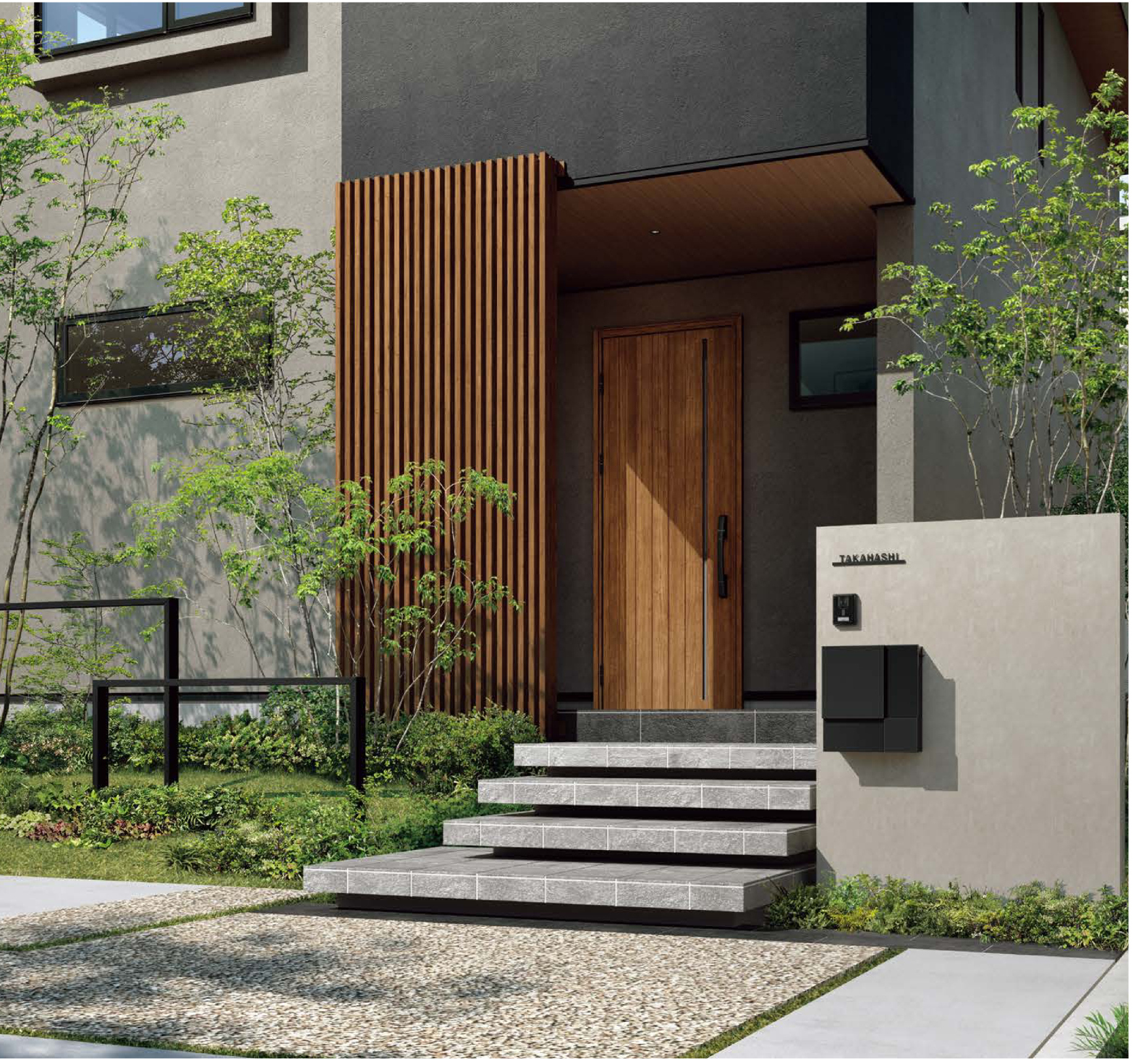 板張りデザインで新しい住まいの形を